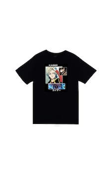 Stoned&Fame Blue Lock, Michael Kaiser Anime Baskılı Unisex %100 Pamuk Siyah T-shirt SIYAH Stoned&Fame Blue Lock, Michael Kaiser Anime Baskılı Unisex %100 Pamuk Siyah T-shirt SIYAH