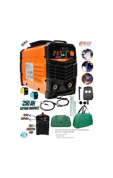 250 Amper Inverter Kademeli Çanta Kaynak Makinesi + Lstct15-b Profesyonel Bez Alet Taşıma Çantası 250 Amper Inverter Kademeli Çanta Kaynak Makinesi + Lstct15-b Profesyonel Bez Alet Taşıma Çantası