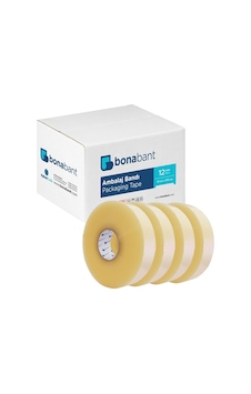 Bonabant Akrilik 4,5Cm X 800M 12 Adet Şeffaf Koli Bantı Bonabant Akrilik 4,5Cm X 800M 12 Adet Şeffaf Koli Bantı