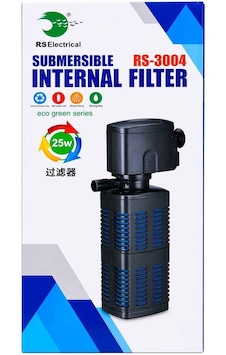 Rs Akvaryum İç Filtre 1750 L/h 25 W-3004 Rs Akvaryum İç Filtre 1750 L/h 25 W-3004