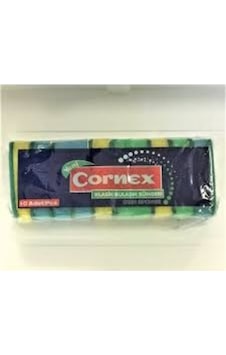Cornex Klasik Bulaşık Süngeri 10 Adet Cornex Klasik Bulaşık Süngeri 10 Adet