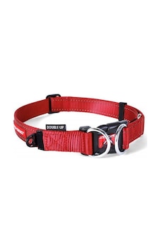 EZYDOG Double Up Çift Halkalı Boyun Tasması S Kırmızı