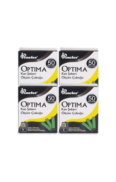 Optima Şeker Ölcüm Strip Stribi 50' Li X4 Kutu