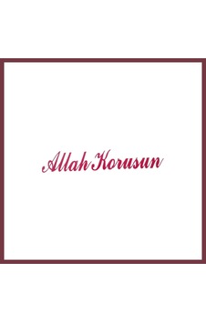 Storeşahin Allah Korusun Yazılı Oto Sticker Kırmızı 14x3cm Shn0720 Storeşahin Allah Korusun Yazılı Oto Sticker Kırmızı 14x3cm Shn0720