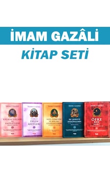 Imamı Gazali Seti Nefs Terbiyesi-dilin Afetleri 5'li Set Imamı Gazali Seti Nefs Terbiyesi-dilin Afetleri 5'li Set
