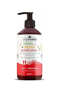 Yeşil Marka Bebek Şampuanı - Çilek 400 ML