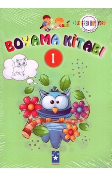 Yıldız Boyama Kitabı-Eğlenerek Boyuyorum 10 Lu Yeşil