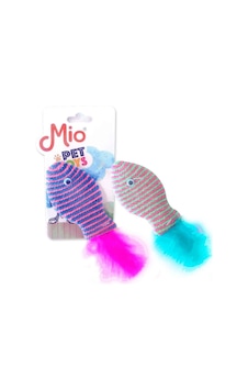 Mio Kedi Oyuncağı Renkli Balık 1 Ad