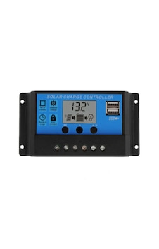 Uretech 10 A Amper Solar Şarj Kontrol Cihazı Regülatörü 10Ah 12/24V Uretech 10 A Amper Solar Şarj Kontrol Cihazı Regülatörü 10Ah 12/24V