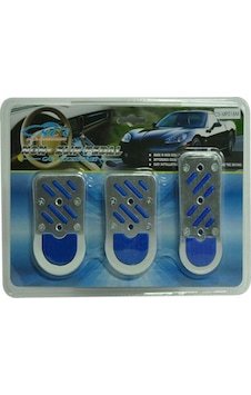Pedal Seti Krom Mavi Manuel Vites Araç Geçmeli (260232754) Pedal Seti Krom Mavi Manuel Vites Araç Geçmeli (260232754)