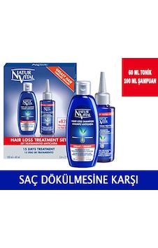 Natur Vital Hair Loss Treatment Tonik 60ml+100ml Şampuan Yağlı