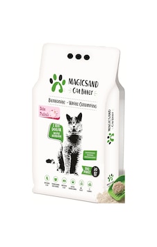 Magicsand Cat Litter Bebe Pudralı İnce Topaklaşan Bentonit Kedi Kumu 20 L Magicsand Cat Litter Bebe Pudralı İnce Topaklaşan Bentonit Kedi Kumu 20 L
