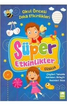 Süper Etkinlikler-Çizgiler- Ema Çocuk Süper Etkinlikler-Çizgiler- Ema Çocuk