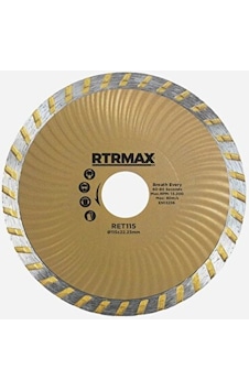 Rtrmax Ret230 Turbo Kanallı Elmas Testere 230x22 MM