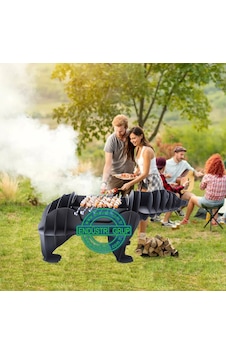 Endüstri Grup - Ayı Figürü Heykel Kömürlü Mangal Barbekü Izgara Endüstri Grup - Ayı Figürü Heykel Kömürlü Mangal Barbekü Izgara