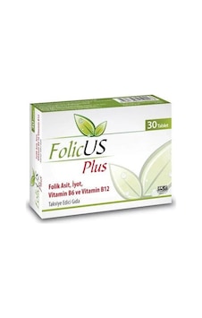 Folicus Plus Folik Asit 30 Tablet