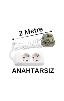 İngiliz Erkek Türk Dişi Universal Priz Dönüştürücüsü Uzatmalı 2 Li 2 Metre İngiliz Erkek Türk Dişi Universal Priz Dönüştürücüsü Uzatmalı 2 Li 2 Metre