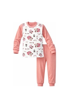 Kız Çocuk Pamuklu Desenli Pijama Takımı 6068-09 Gül Kurusu GÜL KURUSU Kız Çocuk Pamuklu Desenli Pijama Takımı 6068-09 Gül Kurusu GÜL KURUSU