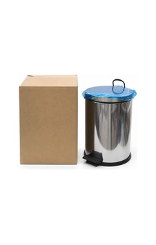 12 L Metal Pedallı Çöp Kovası Renkli 12 L Metal Pedallı Çöp Kovası Renkli