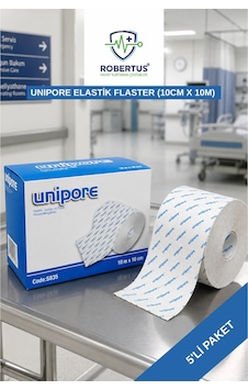 Hipoalerjenik Elastik Flaster 10m X 10cm 5'li Paket Diğer
