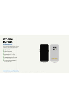 Renova İphone 15 Plus Cam Değişmiş Ekran
