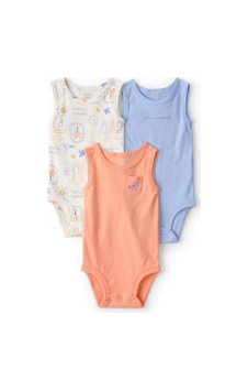 Carter's Layette Erkek Bebek 3'lü Body 1u612310 Renkli Carter's Layette Erkek Bebek 3'lü Body 1u612310 Renkli