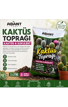 Kaktüs & Sukulent Toprağı 3 Litre Havadar Ve Drenaj Destekli Özel Karışım Diğer Kaktüs & Sukulent Toprağı 3 Litre Havadar Ve Drenaj Destekli Özel Karışım Diğer