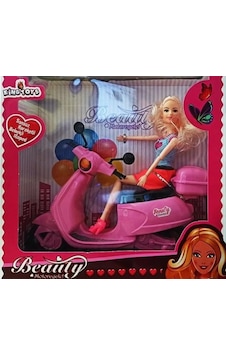 Kingtoys Sonsuz Hareketli Bebekl0i Moped Oyuncak