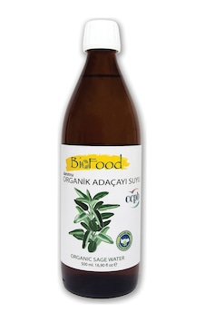 BioFood Damıtma Organik Adaçayı Suyu 500 ML