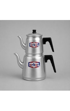 Arkor Alüminyum Eleksol Çaydanlık No5 Gri