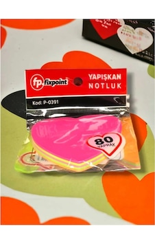 Fixpoint Kalpli 5 Renk Yapışkan Notluk 80 Yaprak