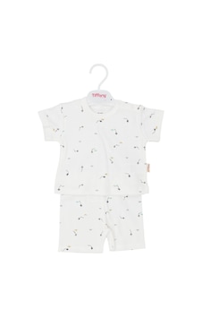 Tiffany Baby Kite Runnet Theme Şort Takım 33104 Ekru Tiffany Baby Kite Runnet Theme Şort Takım 33104 Ekru