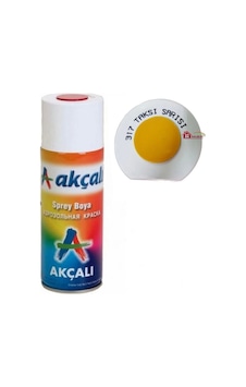 Mey İthalat Akçalı Sprey Boya 400 Ml 317 Taksi Sarısı Çok Renkli Mey İthalat Akçalı Sprey Boya 400 Ml 317 Taksi Sarısı Çok Renkli
