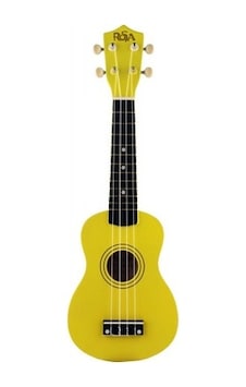 Rosa Ru002-Yw Soprano Ukulele Sarı Rosa Ru002-Yw Soprano Ukulele Sarı
