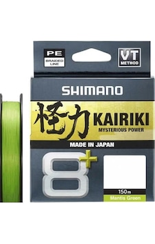 Shimano Kairiki + 8x 150 Mt Mantis Green İp Misina 0.19mm Shimano Kairiki + 8x 150 Mt Mantis Green İp Misina 0.19mm