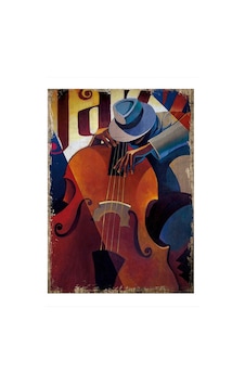 Bedeko Jazz Müzik Ve Konturbas Hediyelik Mdf Tablo Bedeko Jazz Müzik Ve Konturbas Hediyelik Mdf Tablo