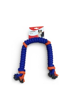 50cm Çift Düğümlü Polyester Ve Pamuk Dayanıklı Köpek Isırma Ve Çekiştirme İp Oyuncağı 50cm Çift Düğümlü Polyester Ve Pamuk Dayanıklı Köpek Isırma Ve Çekiştirme İp Oyuncağı