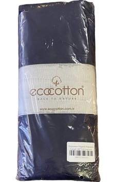 Ecocotton Organik Pamuklu Çarşaf 180 240 Lacivert Ecocotton Organik Pamuklu Çarşaf 180 240 Lacivert