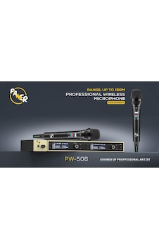 Pawer Pw - 506 Ee Çift El Telsiz Mikrofon