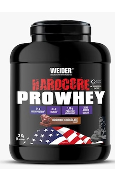 Weider Hardcore Pro Whey Protein 2 Kg - 66 Servings Brownie Weider Hardcore Pro Whey Protein 2 Kg - 66 Servings Brownie