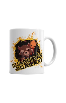 Rocket N' Groot Kupa Bardak Porselen Karışık Rocket N' Groot Kupa Bardak Porselen Karışık