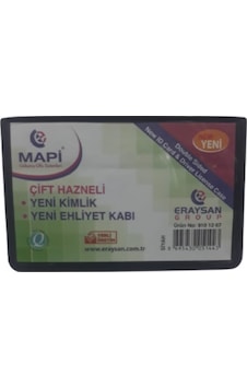 Ehliyet ve Kimlik Kabı Çift Hazneli