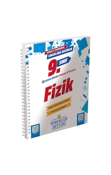 9.sınıf Fizik Öğrencim Defteri Murat Eğitim Yayınları