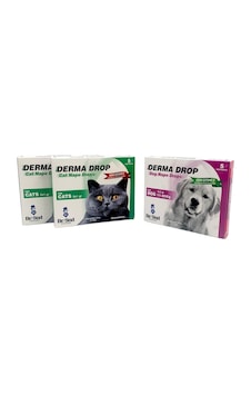 Dr. Sed Kediler İçin 2 Kutu Damla + 11-20 KG Köpekler İçin Damla Dr. Sed Kediler İçin 2 Kutu Damla + 11-20 KG Köpekler İçin Damla