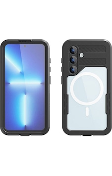 Samsung Galaxy Uyumlu S24 Plus Magsafe Şarj Özellikli 1-1 Su Geçirmez Kılıf Samsung Galaxy Uyumlu S24 Plus Magsafe Şarj Özellikli 1-1 Su Geçirmez Kılıf