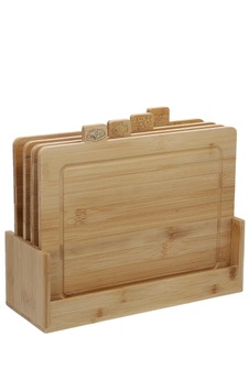 Bambu Standlı Kesme Tahtası- Bambu Kesme Tahtası