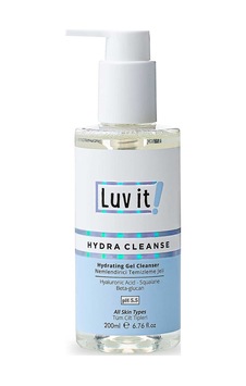 Luvit Nemlendirme Etkili Yüz Temizleme Jeli Kuru Normal Ciltler 200 ML Luvit Nemlendirme Etkili Yüz Temizleme Jeli Kuru Normal Ciltler 200 ML