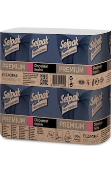 Selpak Professional Premium Dispenser Peçete 18 x 250'li Selpak Professional Premium Dispenser Peçete 18 x 250'li