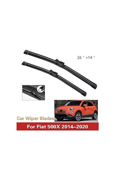 Silecek Süpürgesi Muz Tk 26"+14" 650mm+350mm Fıat 500x 334 14- Hyundaı İx20 10- Opel Mokka 13- 1 Tk Silecek Süpürgesi Muz Tk 26"+14" 650mm+350mm Fıat 500x 334 14- Hyundaı İx20 10- Opel Mokka 13- 1 Tk
