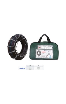 Depomıx Patinaj Zinciri Binek Ve Hafif Tic.araç Serme 12-13 Jant 155x12 Zincir Ebatları İçin Resime